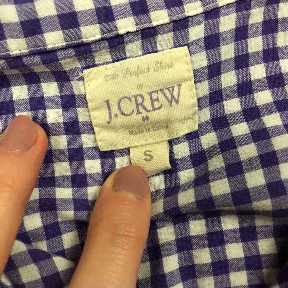 J. Crew Classic Button Down Plaid Shirt - Picture 5 of 8